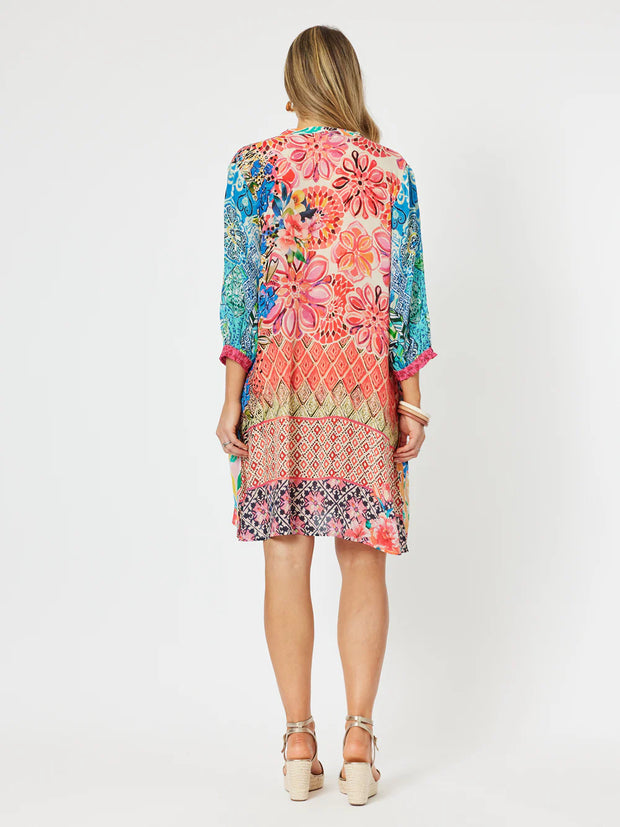 Dress - Sorrento Floral Brights in Multi