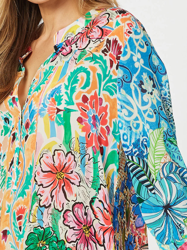 Dress - Sorrento Floral Brights in Multi