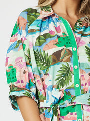 Dress - Tahiti Multi Shirtdress