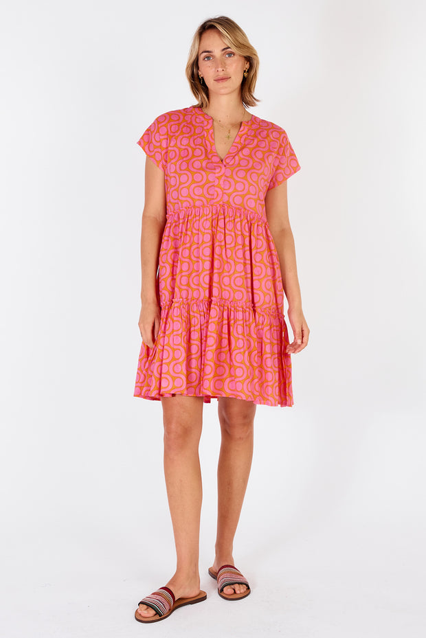 Dress - Quebec Cotton Tiered