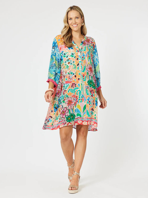 Dress - Sorrento Floral Brights in Multi