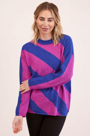 Jumper - Wool Diagonal Combo