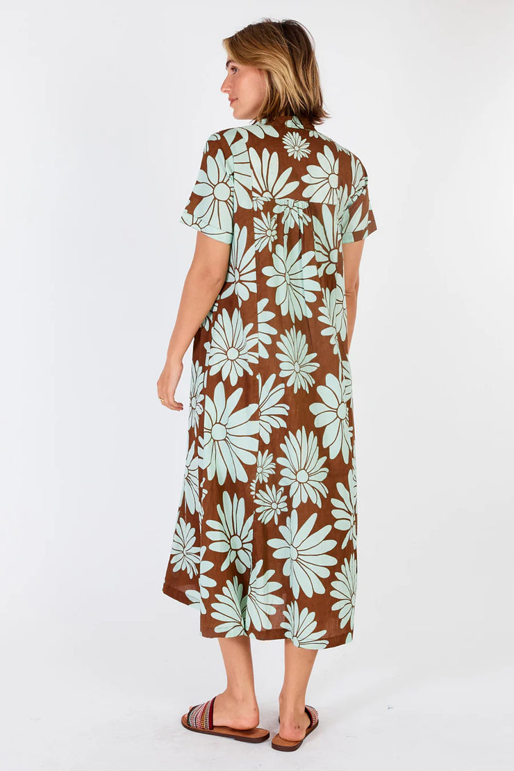 Dress - Edmonton Midi in Cotton Voile