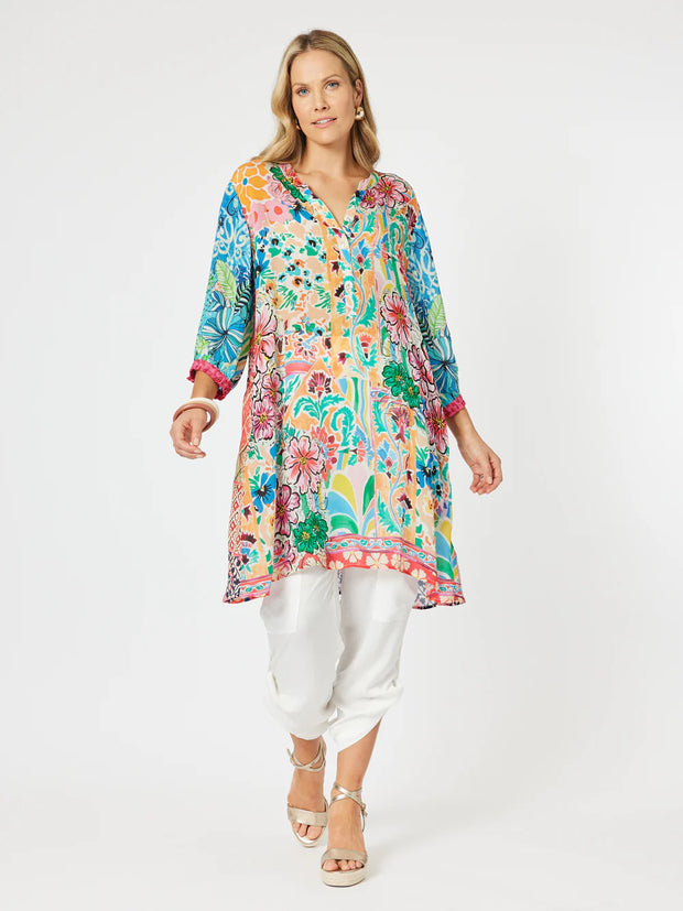 Dress - Sorrento Floral Brights in Multi