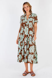 Dress - Edmonton Midi in Cotton Voile