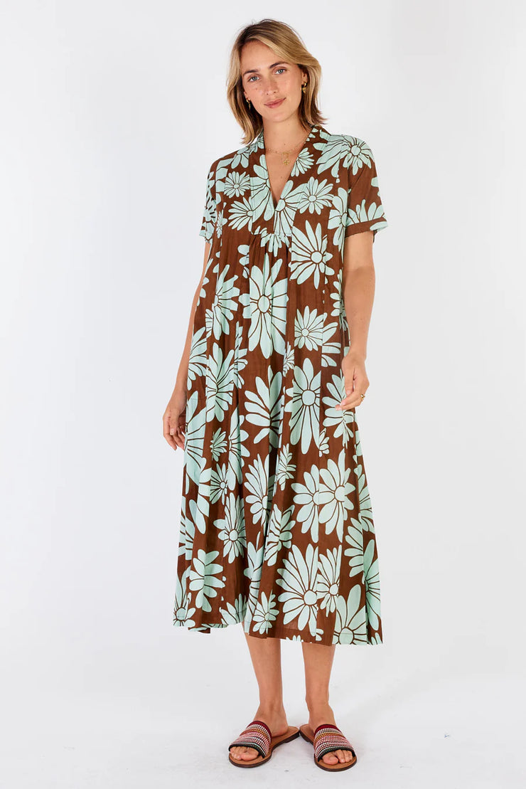 Dress - Edmonton Midi in Cotton Voile