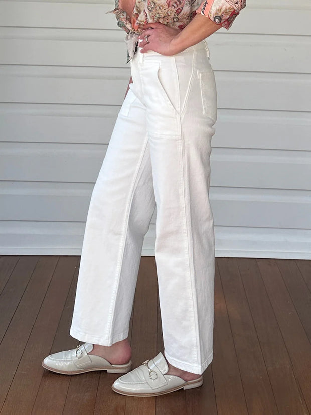 Pant - Hudson Jean NOW IN Ivory