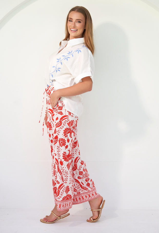 Pant - Luna in Red Bird