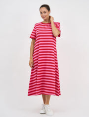 Dress - Cotton Jersey Stripe