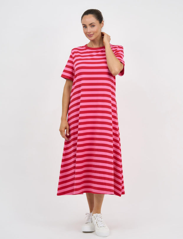 Dress - Cotton Jersey Stripe