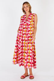 Dress - Phoenix Cotton Voile Maxi