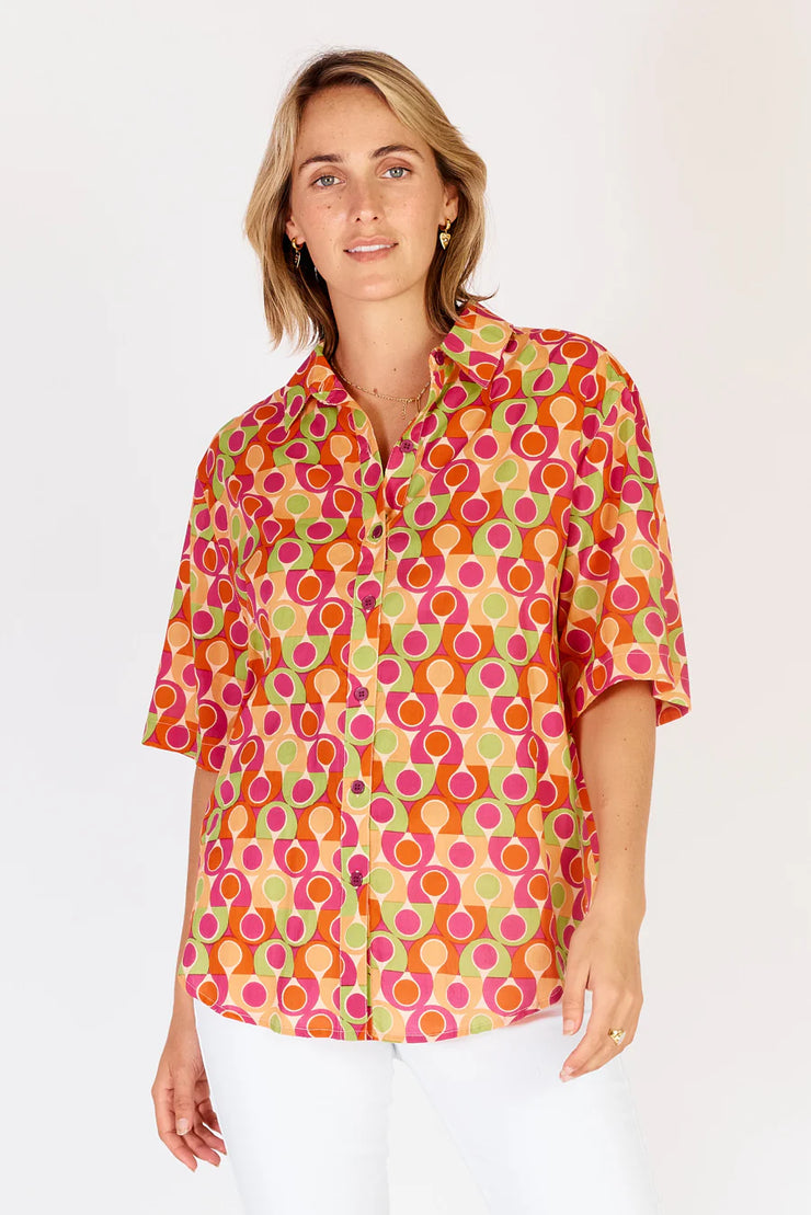 Top - Melville Shirt in Cotton Voile