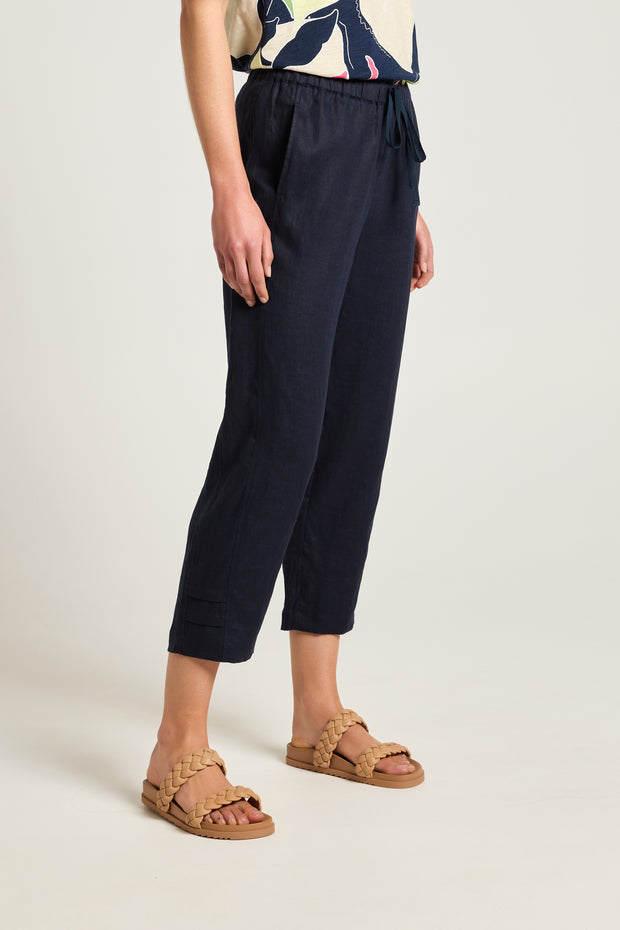 Pant  - Sylie Linen by Yarra Trail