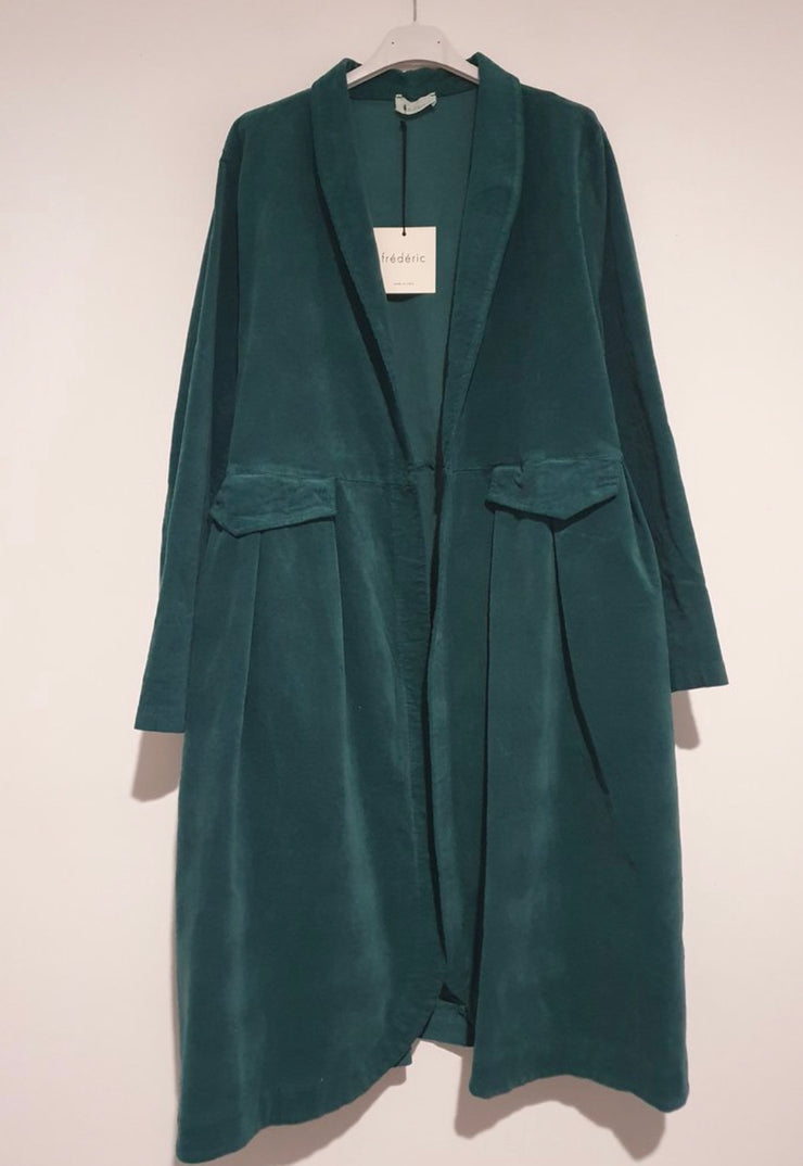 Jacket - Velvet Italian Cotton Coat